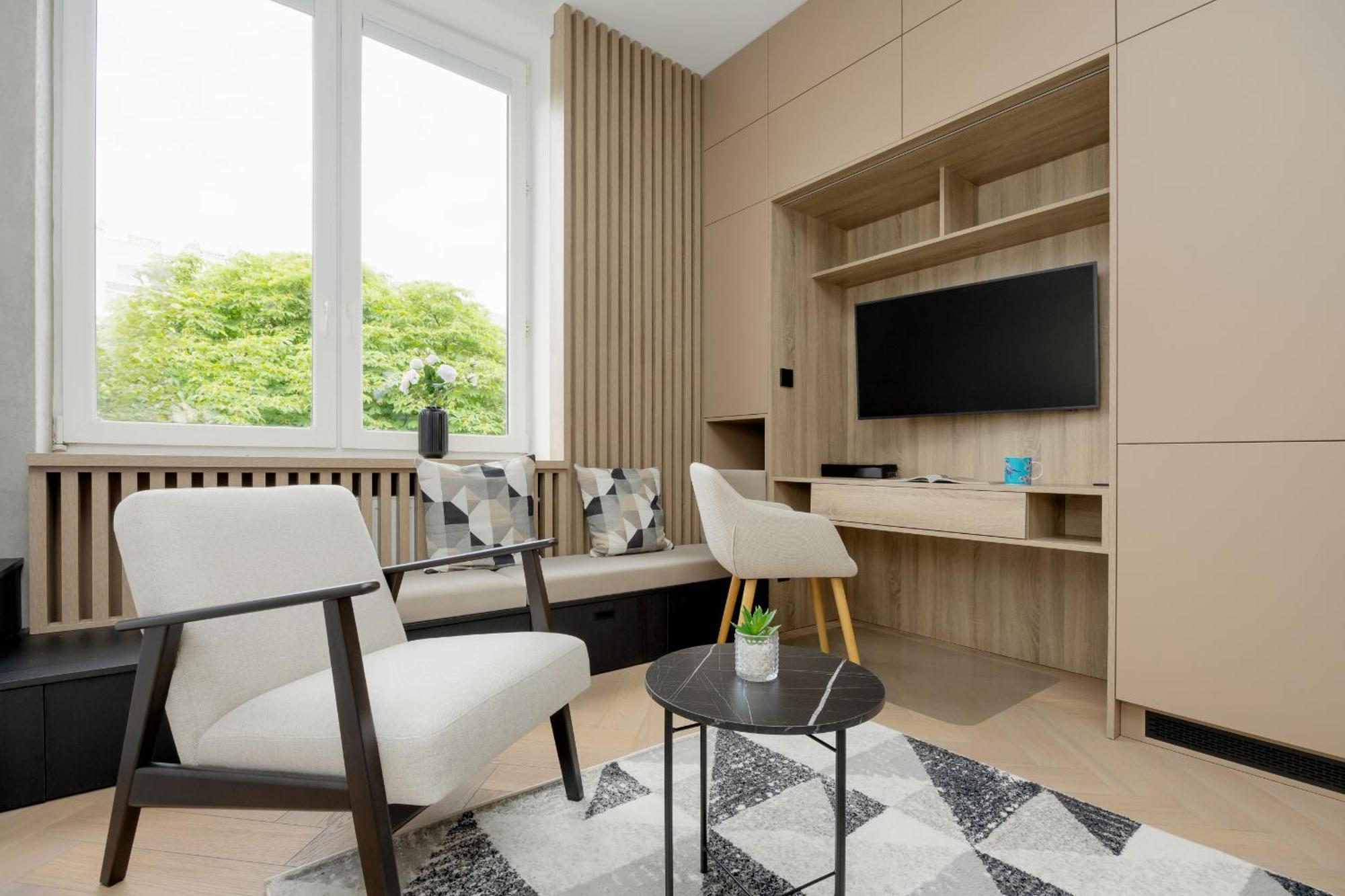 Przytulne Studio W Zielonej Okolicy Srodmiescia By Noclegi Renters Varsóvia Exterior foto
